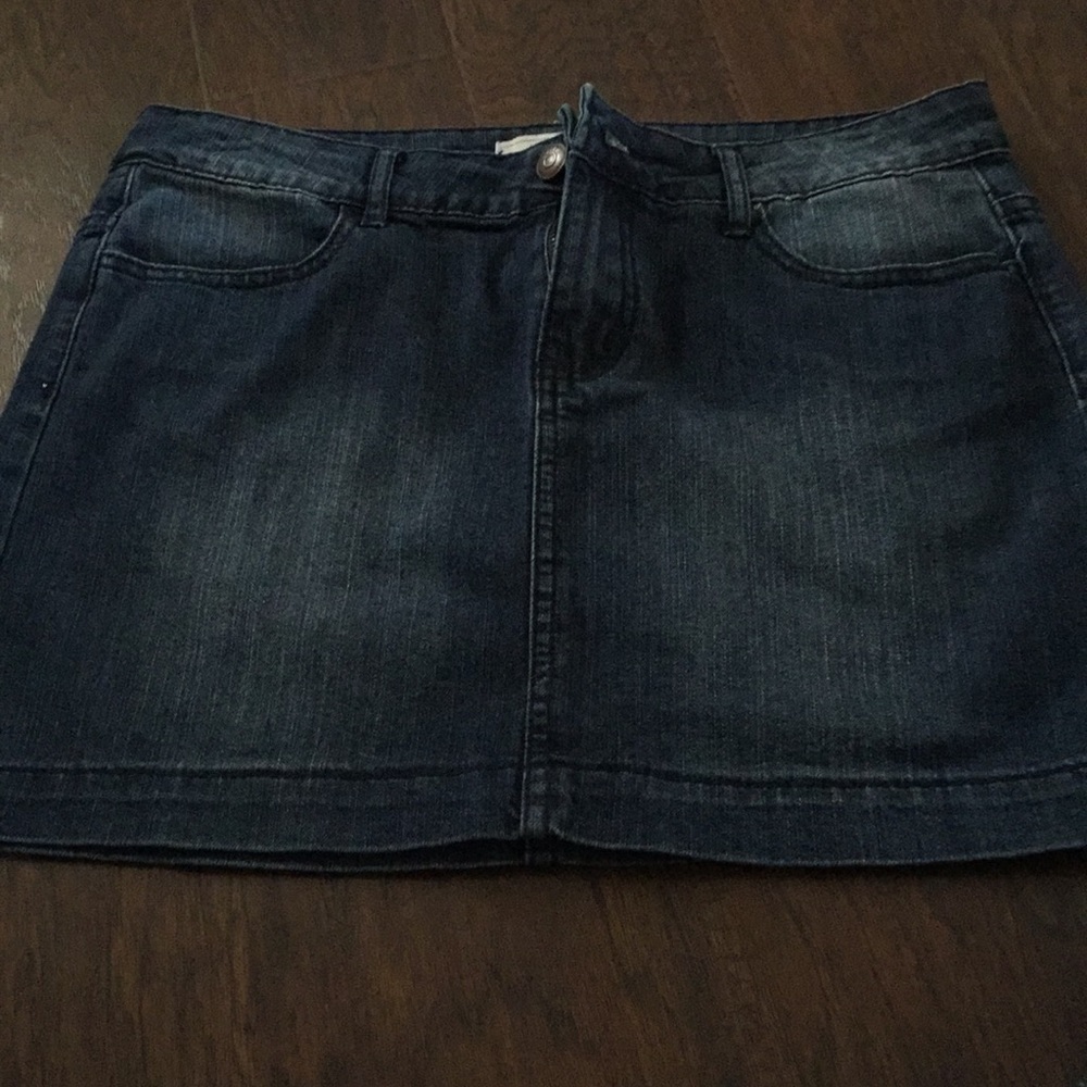 Blue jean skirt